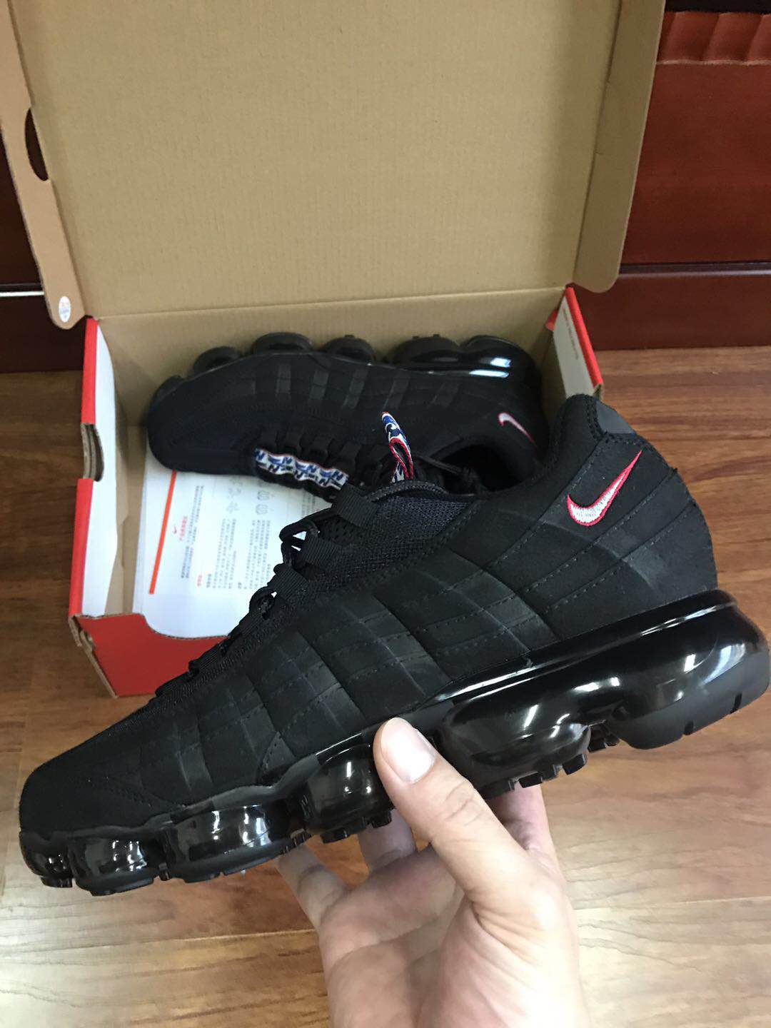 Nike Air VaporMax 95 All Black Shoes